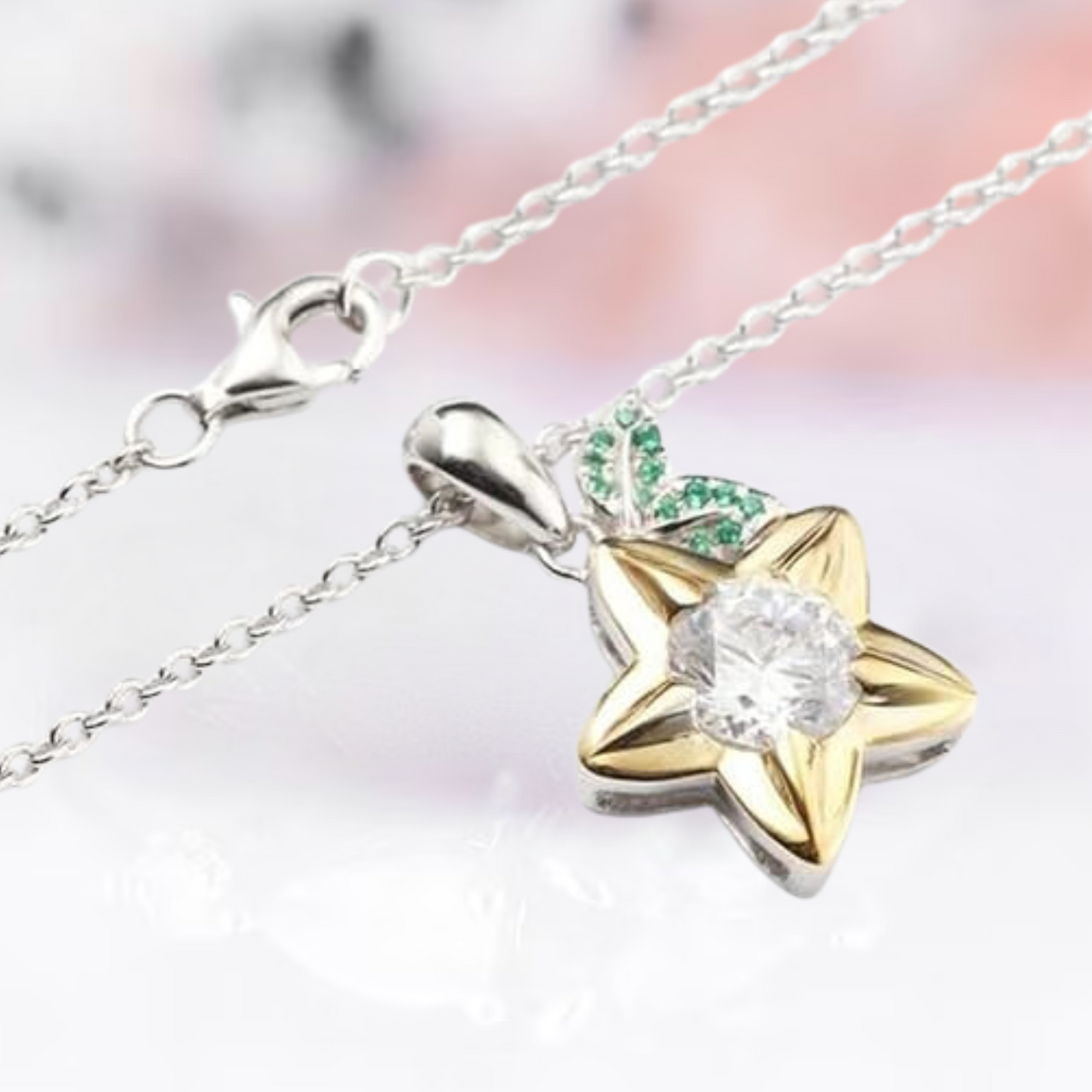 Paopu Fruit Kingdom Hearts Necklace in 925 Sterling Silver - Birthday Gift For Her - Gift For Wife