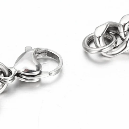 Silver Cuban Bracelet- Silver Bracelet Men- Mens Bracelet Heavy Link- Thick Silver Bracelet- Mens Jewelry- Statement Chain