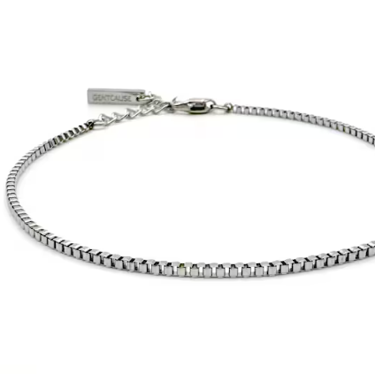 Box Chain Bracelet- Adjustable Stainless Steel Bracelet- Waterproof & Durable Men Bracelet- Box Chain Bracelet For Men- Gifts For Him