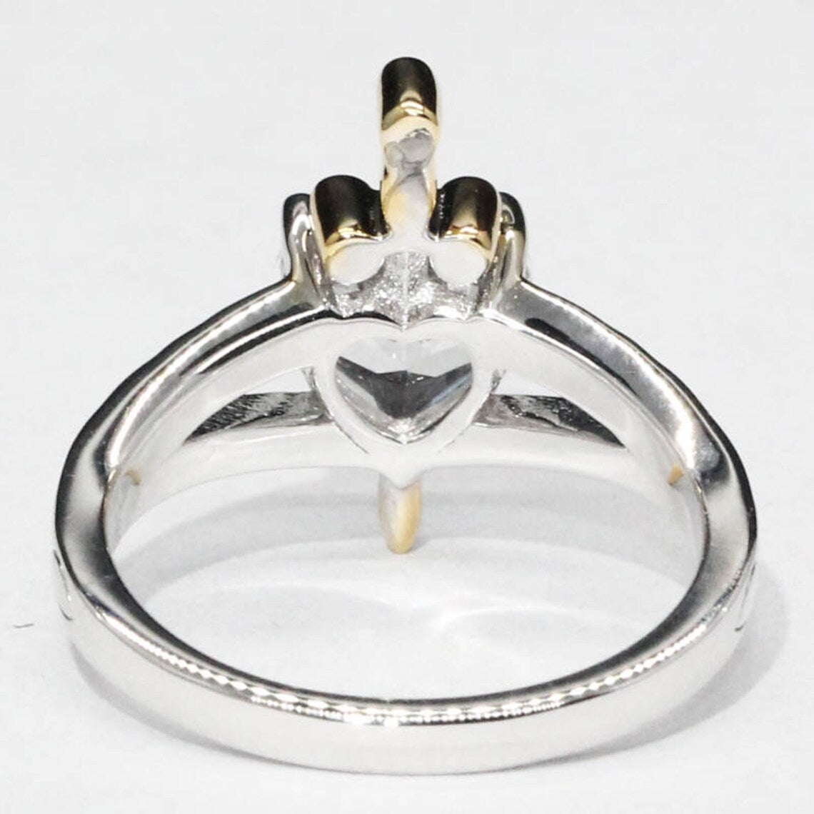 Snow White Huntsman Princess Engagement Wedding Promise Ring in 925 Sterling Silver Evil Queen Villain Ring