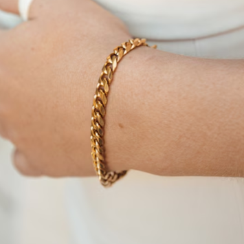 Stainless Steel Bracelet with Lobster Clasp- Link Bracelet- Stainless Steel Bracelet- Gift Idea for Men