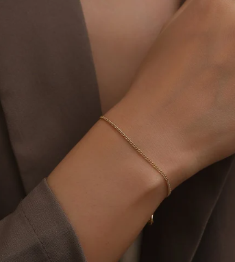 Thin Bracelet Chain- Dainty Bracelets For Women- Women's Bracelet Link- Chain Jewelry