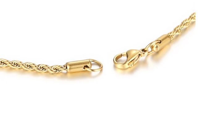 Gold Bracelets for Women- Dainty Bracelet Rope Chain- Thin Gold Bracelet Chains for Her- Thin Gold Bracelet Gifts-