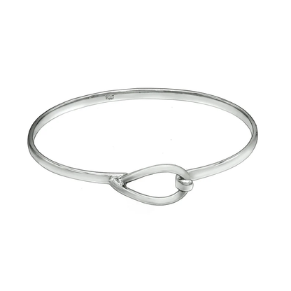 Personalized Silver Bangles for Women Sterling Silver Bangle Best Gift Idea for Christmas