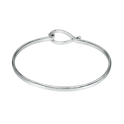 Personalized Silver Bangles for Women Sterling Silver Bangle Best Gift Idea for Christmas