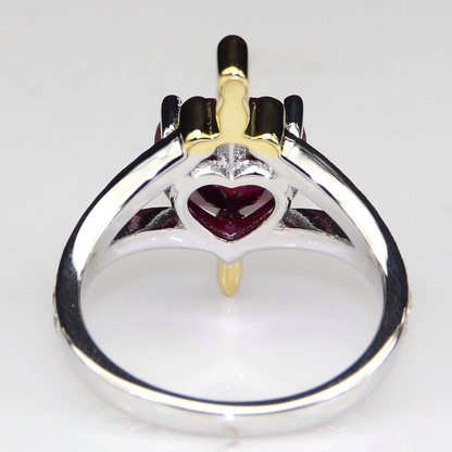 Snow White Huntsman Princess Engagement Wedding Promise Ring - Evil Queen Villain Ring