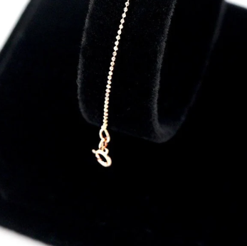 Gold Ball Chain Bracelet- Dainty Bracelet Layering Bracelet- Minimalist Bracelet- Valentine's Day Gift For Him Gift