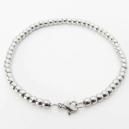 Stainless Steel Ball Chain Bracelet- Hypo Allergenic Jewelry- Fashion Bracelet- Men's Bracelet- Women's Bracelet